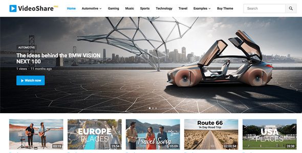 VideoShare Pro - WordPress Plugin