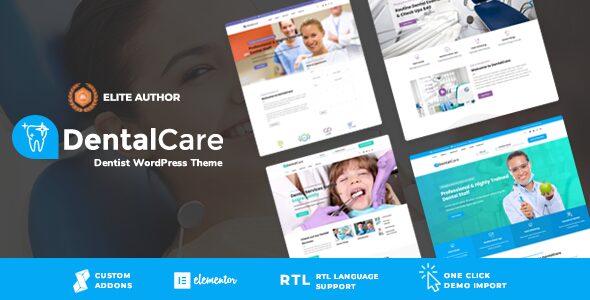 Dental Care - Dentist & Medical WordPress Theme