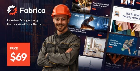 Fabrica - Industrial & Engineering Factory Theme