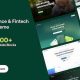 FinFlow – Banking, Finance & Fintech WordPress Theme