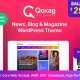 Qoxag – WordPress News Magazine Theme