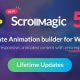 Scroll Magic – Animation Builder WordPress Plugin