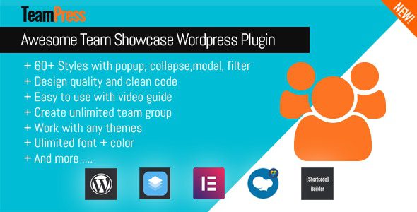 TeamPress - Team Showcase plugin