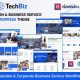 Techbiz – IT Solution & Business Consulting Service WordPress Theme