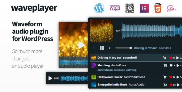 WavePlayer - Waveform Audio Player for WordPress