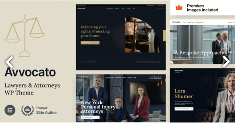 Avvocato - Law Firm WordPress Theme