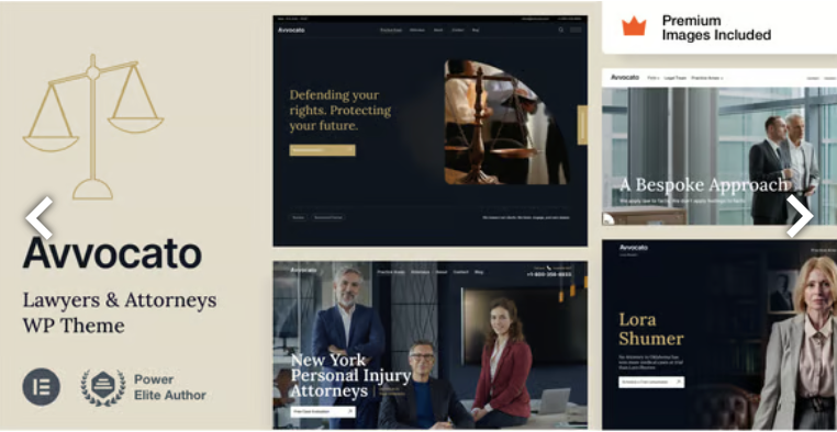Avvocato - Law Firm WordPress Theme