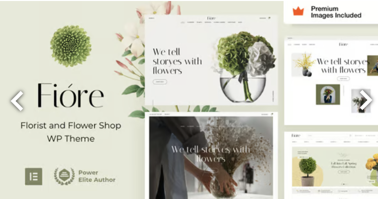 Fiore - Flower Shop Florist Ecommerce WordPress Theme