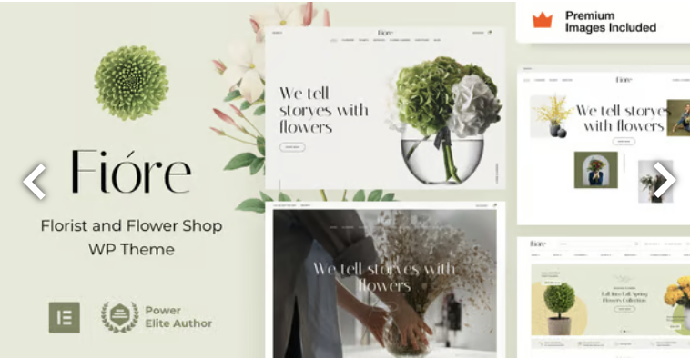 Fiore - Flower Shop Florist Ecommerce WordPress Theme