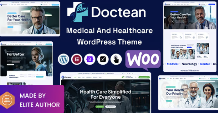 Doctean - Medical And Healthcare WordPress Theme