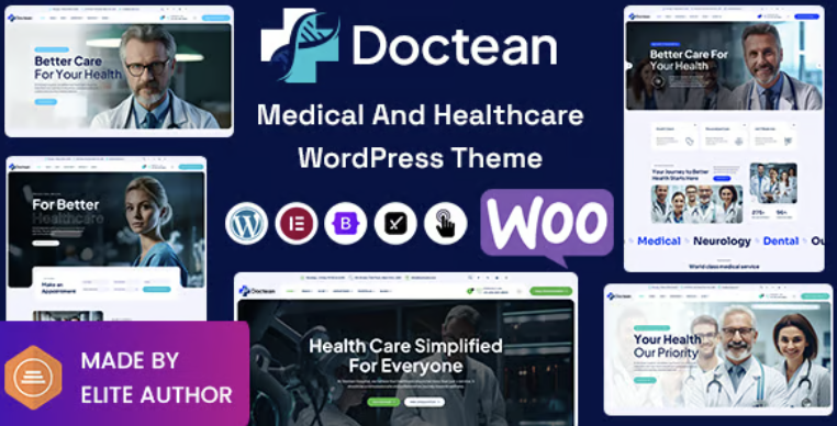 Doctean - Medical And Healthcare WordPress Theme