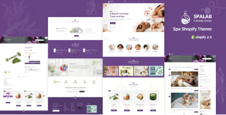 Spa Lab - Beauty Cosmetics Shopify Theme
