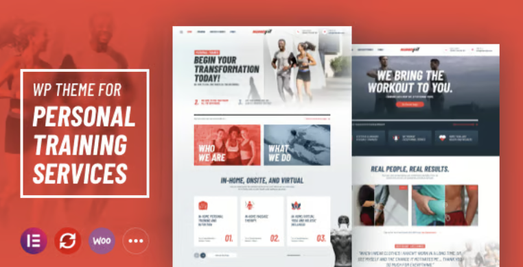 NanoFit - WP Theme for Personal Training Services
