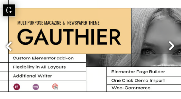 Gauthier – Multipurpose Newspaper Theme