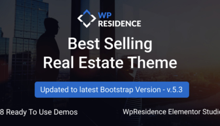 Residence Real Estate WordPress Theme