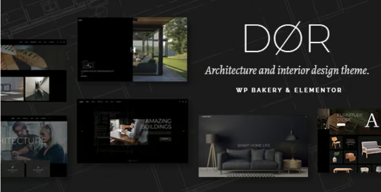 Dør - Modern Architecture and Interior Design WordPress Theme
