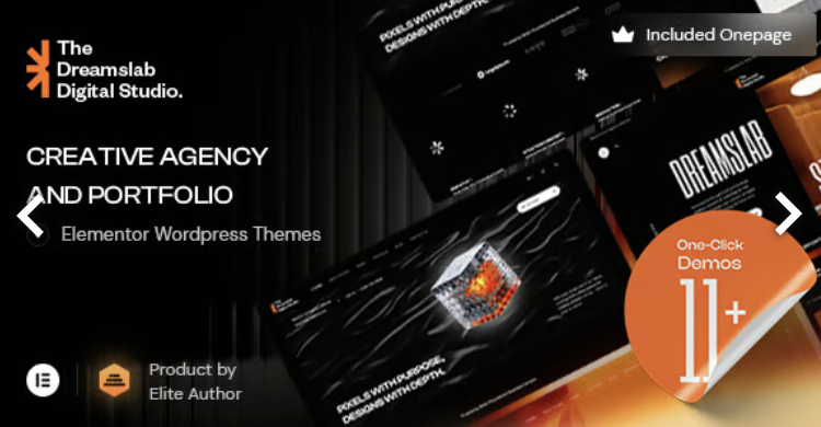 Dreamslab - Creative Portfolio & Agency WordPress Theme