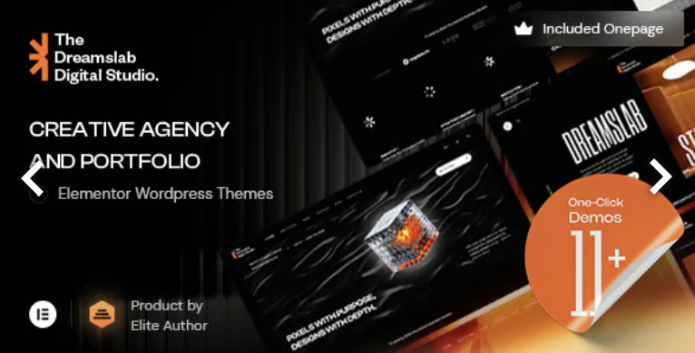 Dreamslab - Creative Portfolio & Agency WordPress Theme