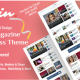 Errin – Personal Blog & Magazine Video Production WordPress Theme