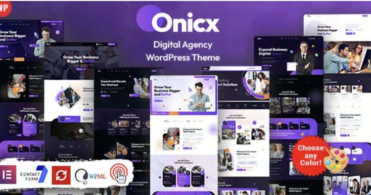 Onicx - Digital Agency WordPress