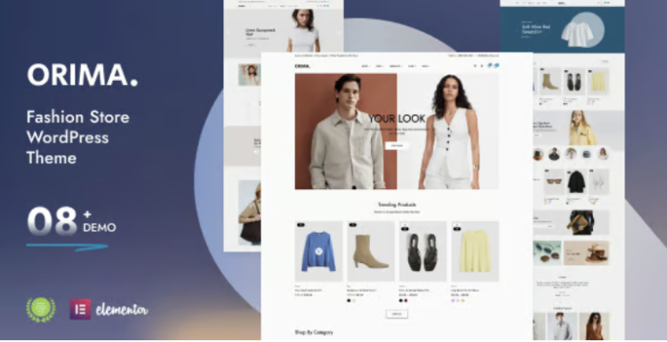 Orima – Fashion Store WordPress Theme