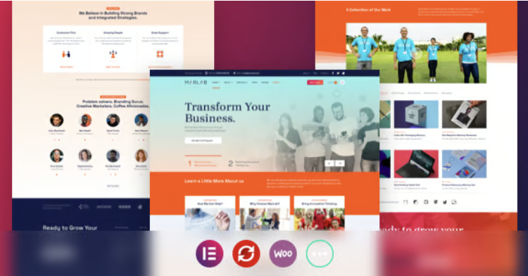 MarLab – Digital Solutions WordPress Theme