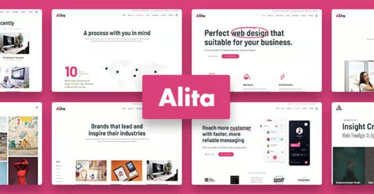 Alita - Web Studio WordPress Theme