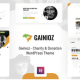 Gainioz – Charity & Donation WordPress Theme