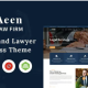 Aeen – Attorney and Lawyer WordPress Theme