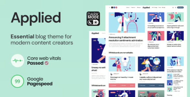 Applied - Essential Blog theme for Modern Content Creators 2 Applied - Essential Blog theme for Modern Content Creators