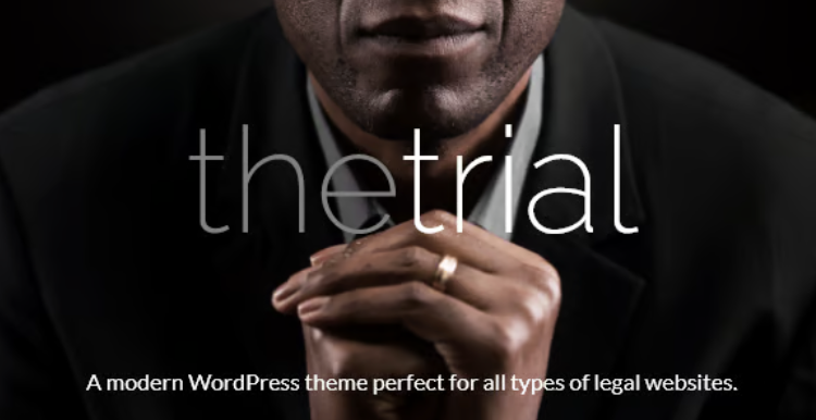 The Trial - Law WordPress Theme
