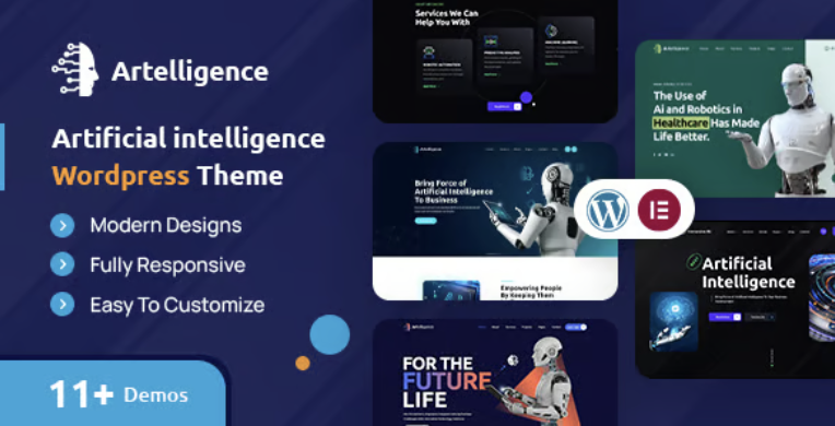Artelligence | AI & Robotics WordPress Theme