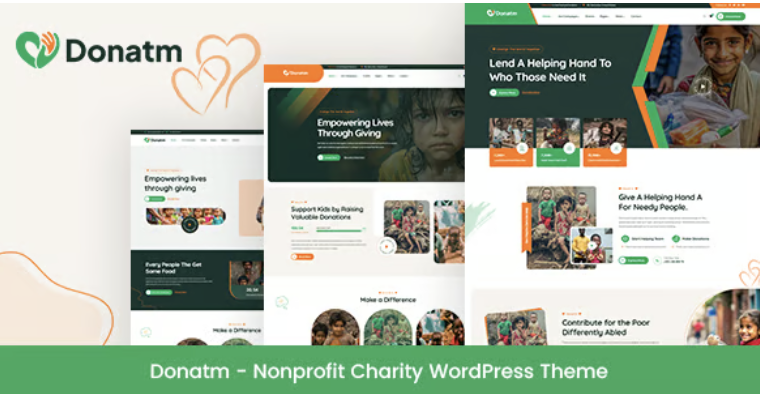 Donatm - Nonprofit Charity WordPress Theme 2 Donatm - Nonprofit Charity WordPress Theme