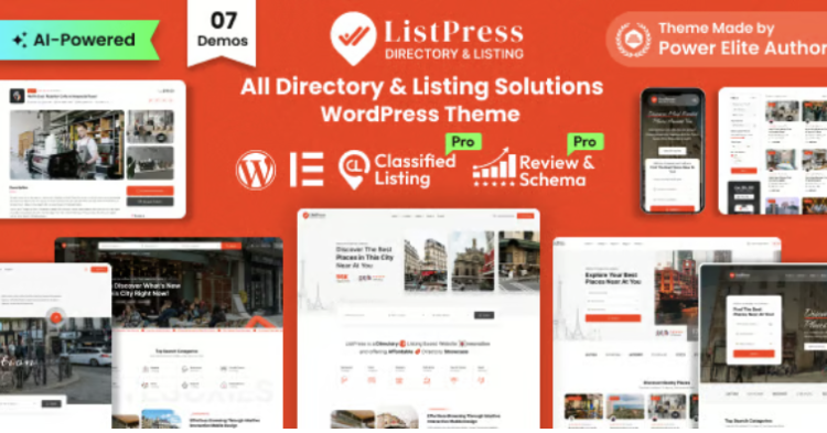 ListPress – Directory & Listing WordPress Theme