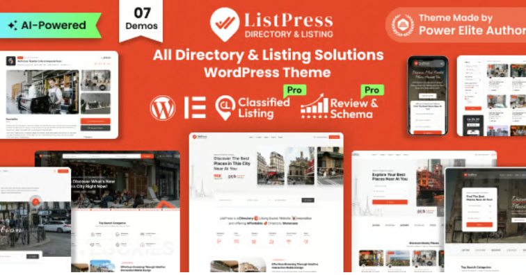 ListPress – Directory & Listing WordPress Theme