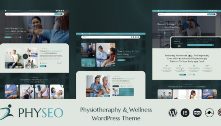 Physeo - Physiotherapy & Wellness WordPress Theme