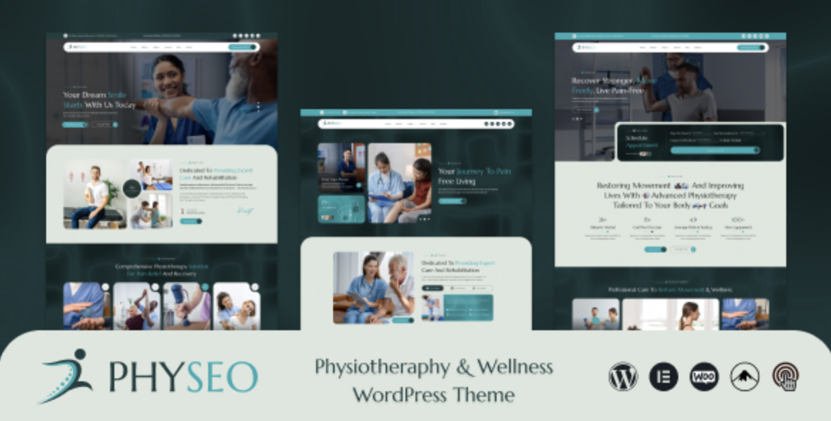 Physeo - Physiotherapy & Wellness WordPress Theme