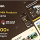 Milkzen – Dairy Farm & Milk Products WordPress Theme