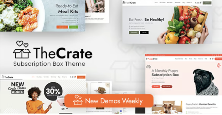 TheCrate - WooCommerce Subscription Box Theme