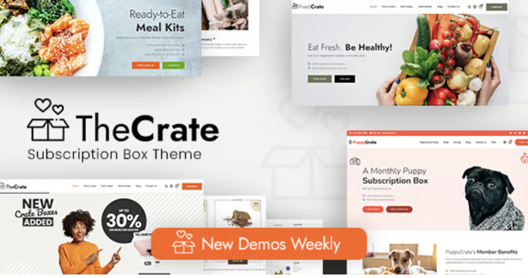 TheCrate - WooCommerce Subscription Box Theme
