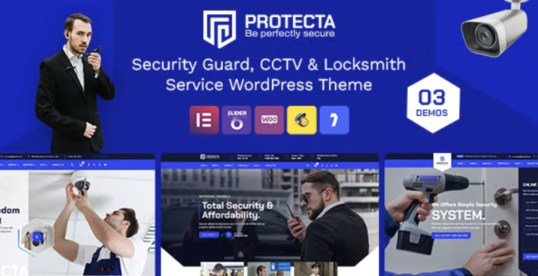 Protecta - Security and CCTV WordPress Theme 2 Protecta - Security and CCTV WordPress Theme