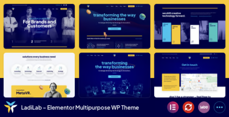 LadiLab - Elementor Multipurpose WordPress Theme