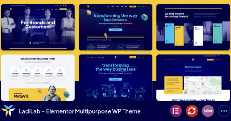 LadiLab - Elementor Multipurpose WordPress Theme