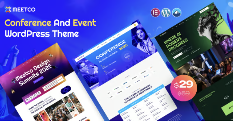 Meetco - Event & Conference WordPress Theme