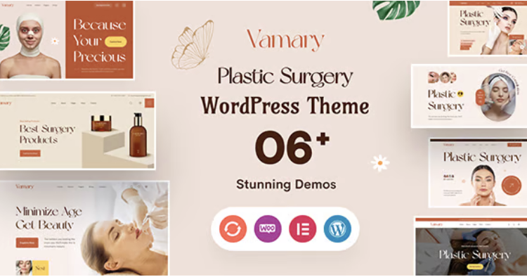 Vamary - Plastic Surgery WordPress Theme