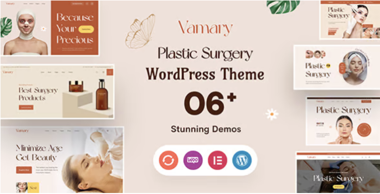Vamary - Plastic Surgery WordPress Theme