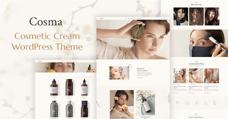 Cosma - Beauty Cosmetics WordPress