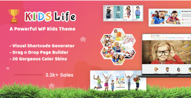 Kids Life | Children School WordPress