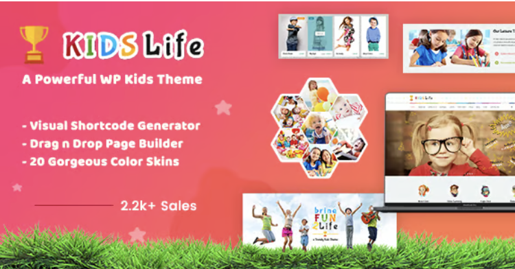 Kids Life | Children School WordPress