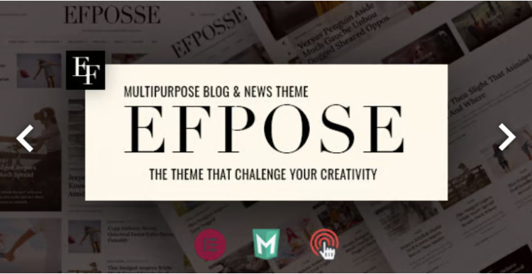Efpose – Multipurpose Blog and Newspaper Theme